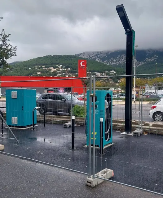 Borne de recharge IRVE